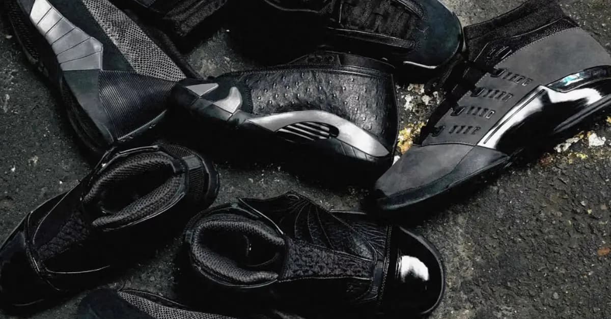 Jordan Black Pack 2026 quy tụ 4 thiết kế Air Jordan Jordan Black Pack 2026 quy tụ 4 thiết kế Air Jordan