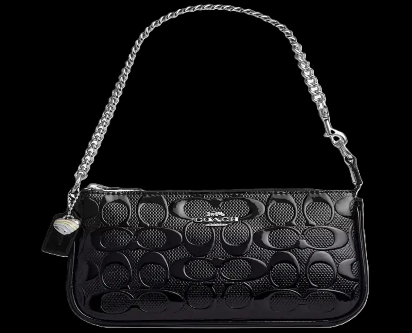 Túi Coach Nolita 19 Heart Charm 'Black' CDY97-SVBK Túi Coach Nolita 19 Heart Charm 'Black' CDY97-SVBK