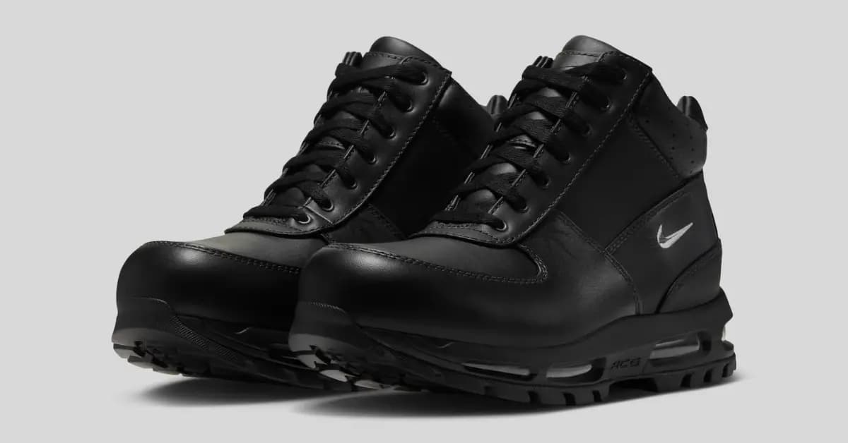 Nike Air Max Goadome trở lại với phối màu Black Volt Nike Air Max Goadome trở lại với phối màu Black Volt