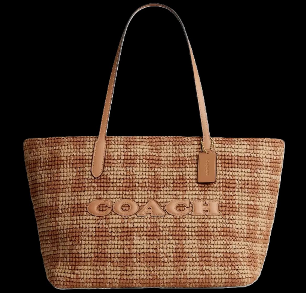 Túi Coach City Tote Bag Gingham Print 'Tan' CES22-IMTN2 Túi Coach City Tote Bag Gingham Print 'Tan' CES22-IMTN2
