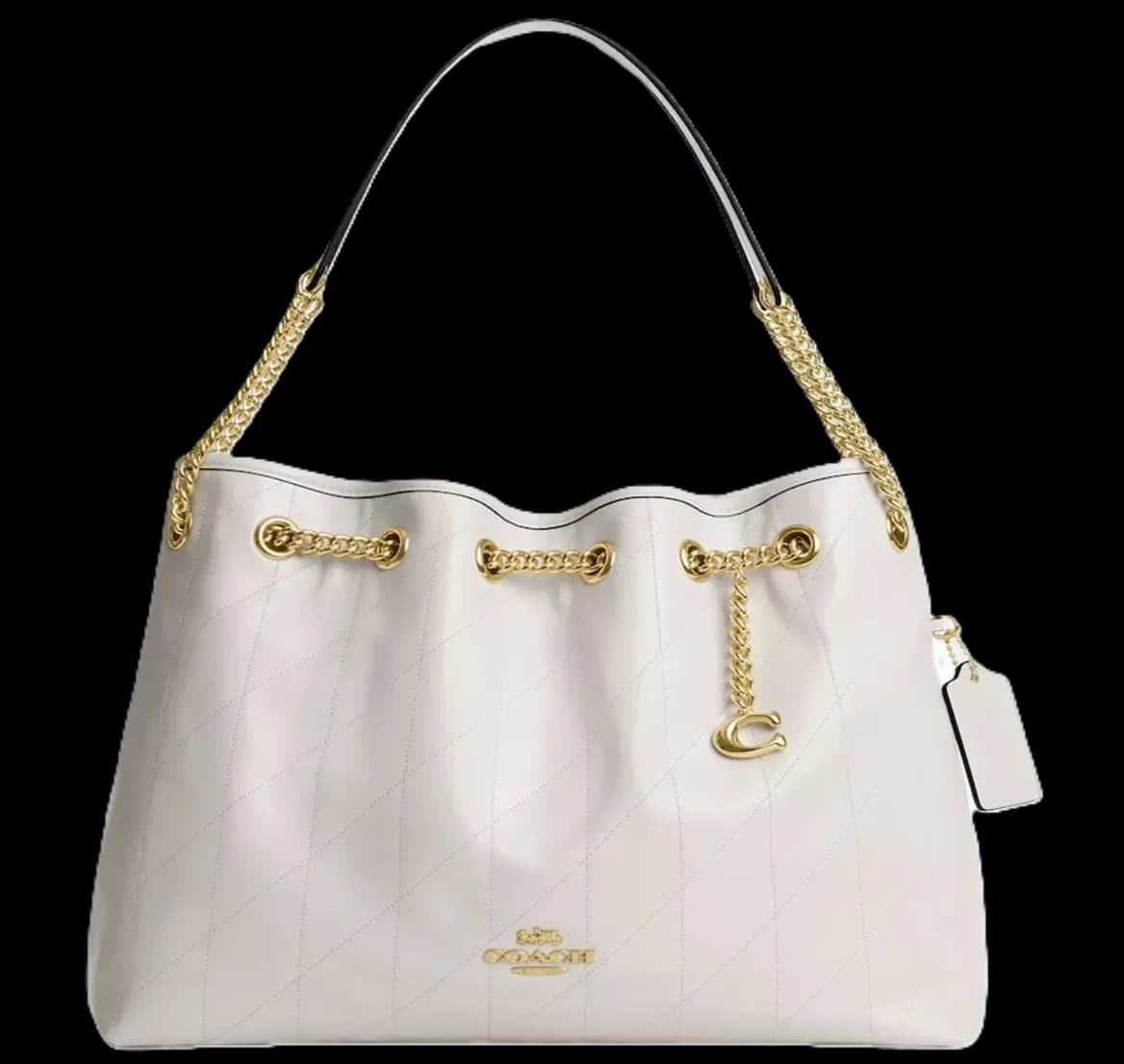 Túi Coach Evelyn Shoulder Bag 'Chalk' CES33-IMCHK Túi Coach Evelyn Shoulder Bag 'Chalk' CES33-IMCHK