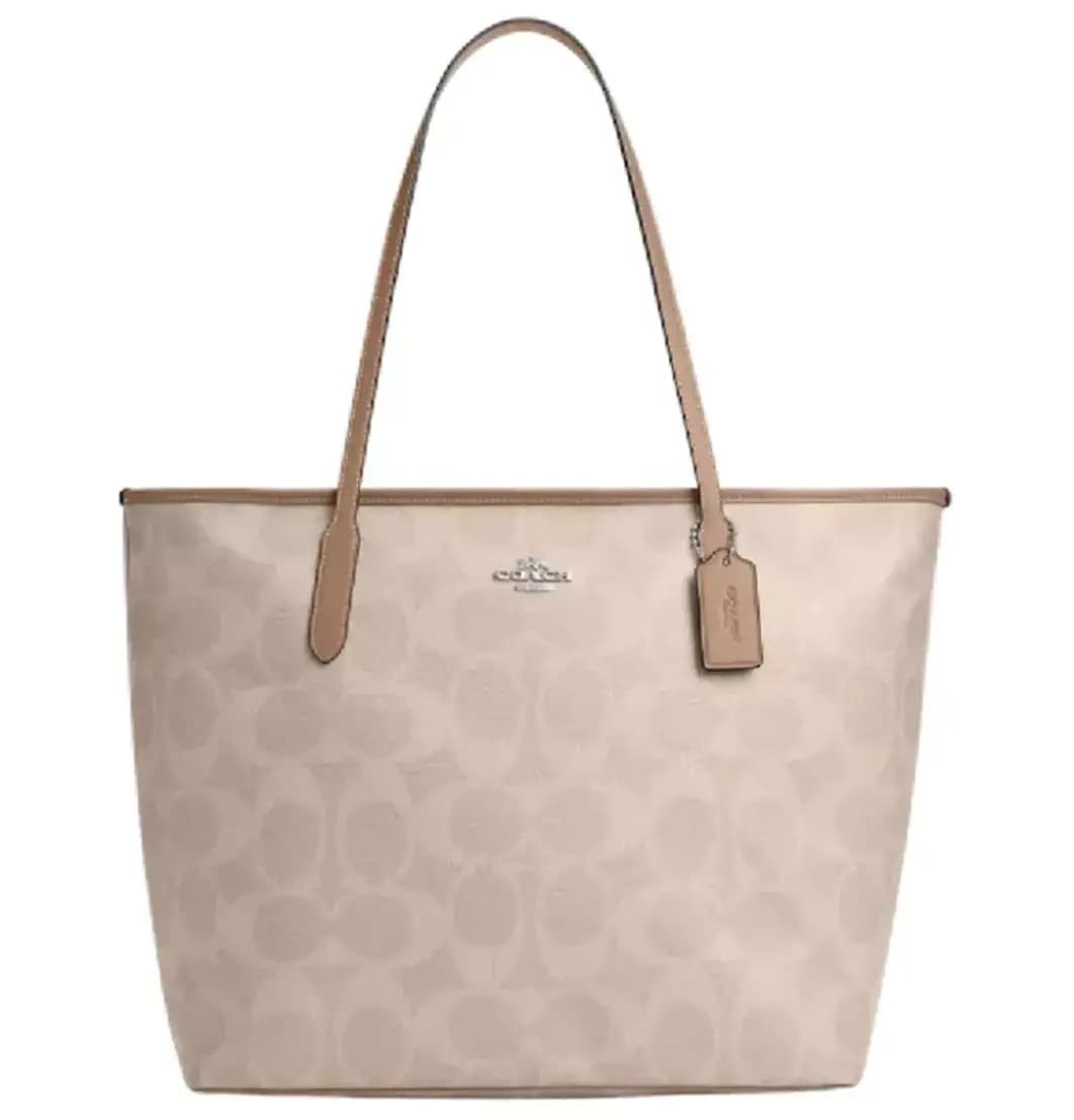 Túi Coach Large City Tote Bag ‘Taupe’ CCD66-SVPWH Túi Coach Large City Tote Bag ‘Taupe’ CCD66-SVPWH
