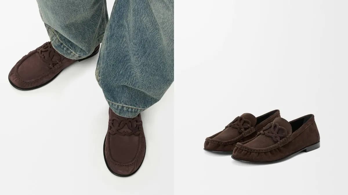 LOEWE Double L Loafer: Vẻ thanh lịch trong từng nếp da LOEWE Double L Loafer: Vẻ thanh lịch trong từng nếp da