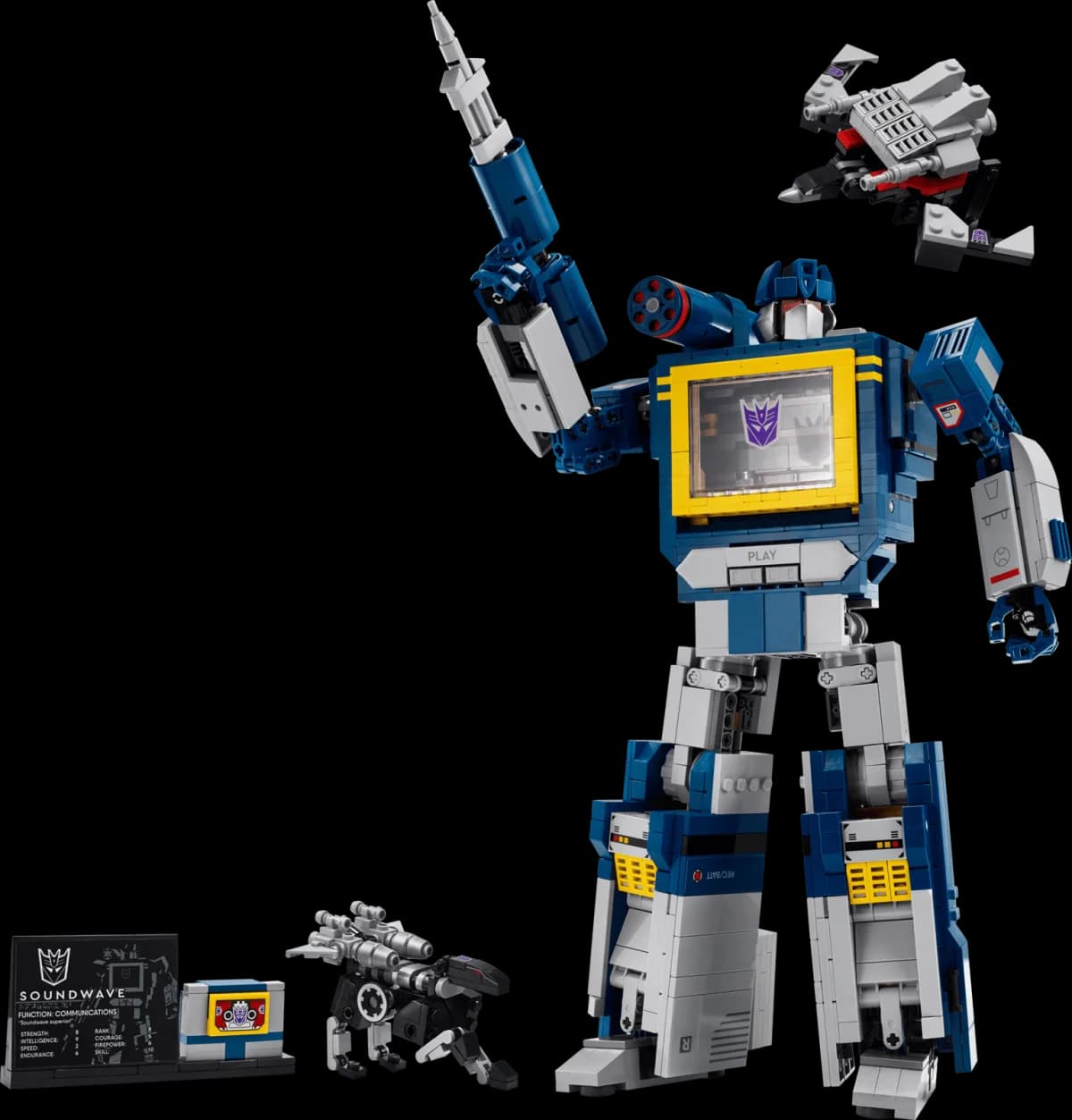 Mô hình Lego Transformers: Soundwave 10358 Mô hình Lego Transformers: Soundwave 10358