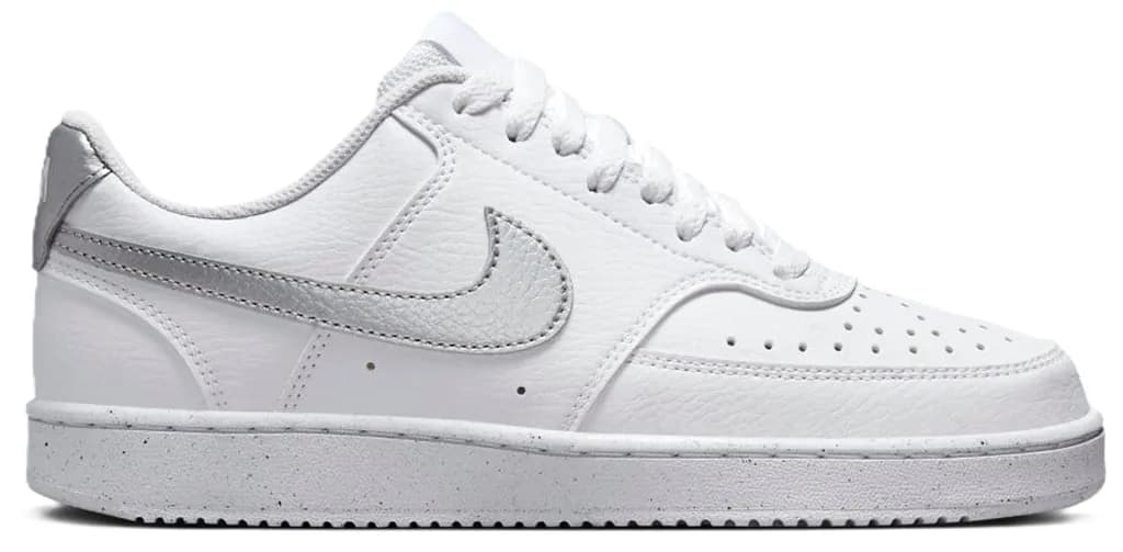 Giày Nike Court Vision Low 'White Silver' DH3158-108 Giày Nike Court Vision Low 'White Silver' DH3158-108