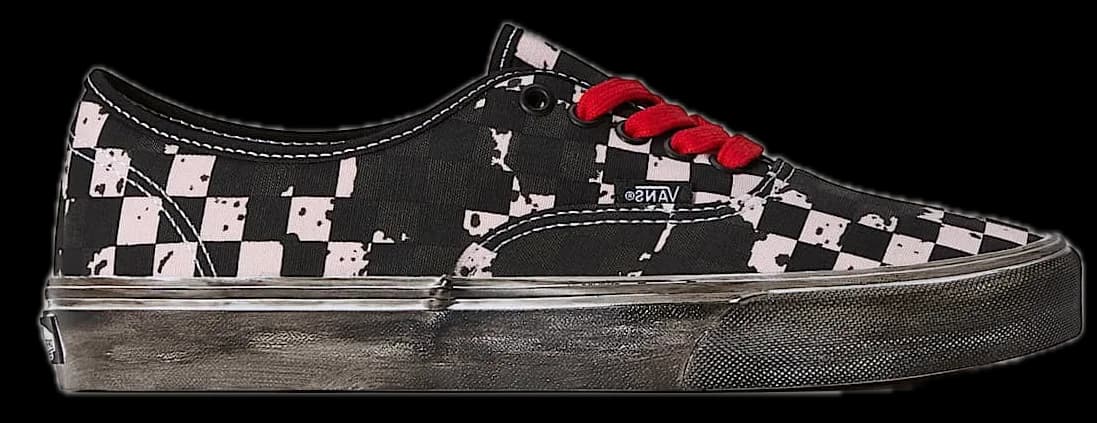Giày Vans Authentic OVER BLKRD 'Black Red' VN000D7Y458 Giày Vans Authentic OVER BLKRD 'Black Red' VN000D7Y458