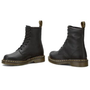 Giày Dr. Martens 1460 Greasy 'Black' 11822003 - Authentic-Shoes