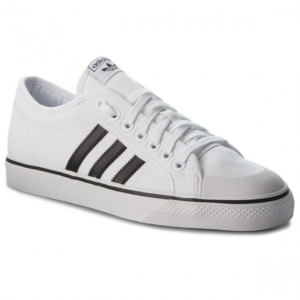 Alternative view of Giày Adidas Nizza Low 'White Black' AQ1066
