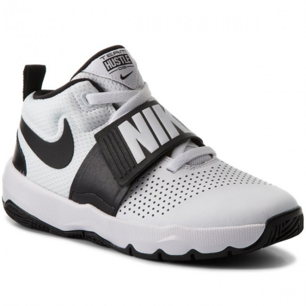 Giày Nike Team Hustle D 8 'White Black' 881941-100 - Hình ảnh 3