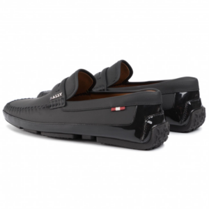 Alternative view of Giày Bally Men's Black Pintos Leather Loafers 'Black' 6222970