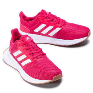 Alternative view of Giày Adidas RUNFALCON 'Pink White' FW4804