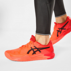 Alternative view of Giày Tennis Asics Gel Resolution 8 'Tokyo  Sunrise Red' 1041A185-701