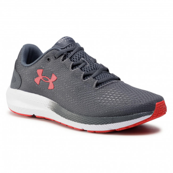 Giày Under Armour Charged Pursuit 2 'Pitch Grey Red' 3022594-103 - Hình ảnh 4