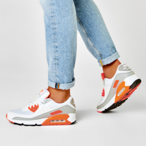 Alternative view of Giày Nike Air Max 90 'Hyper Orange' CT4352-103