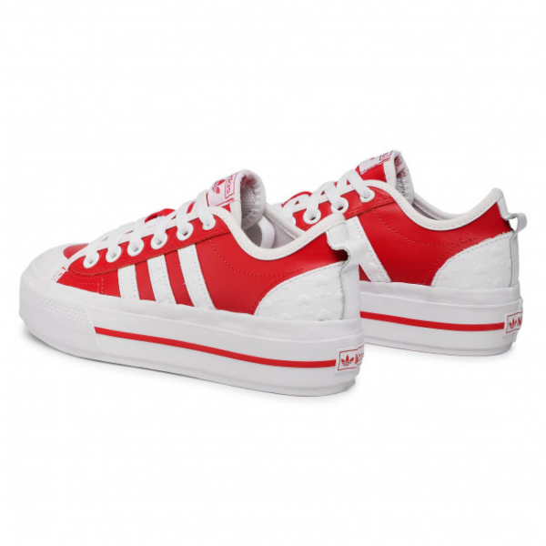 Giày Adidas Wmns Nizza RF Platform 'Heart Embossed Scarlet' FZ1841 - Hình ảnh 4