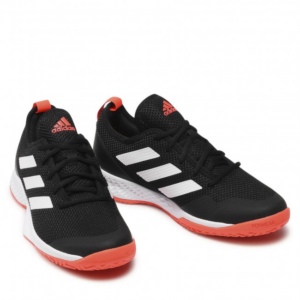 Giay Tennis Adidas Multi-Court 'Black White Orange' H00940