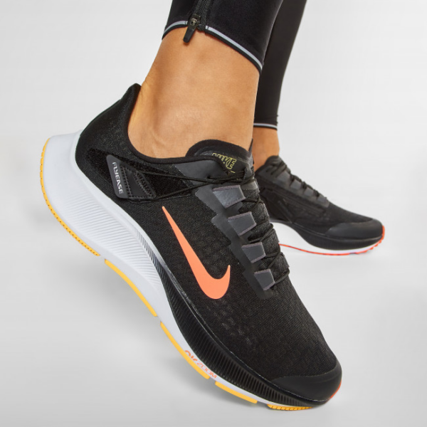 Giày Nike Air Zoom Pegasus 37 FlyEase 'Black Bright Mango' CK8474-005 - Hình ảnh 2