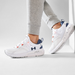 Alternative view of Giày Under Armour HOVR Mega MVMNT White Orange 3023594-104