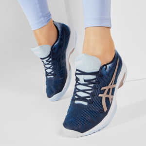 Alternative view of Giày Tennis Asics Wmns Solution Speed 'Peacoat Rose Gold' 1042A002-413