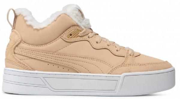 Giày Puma Skye Demi Teddy Pebble Pebble White Gold 381151-02