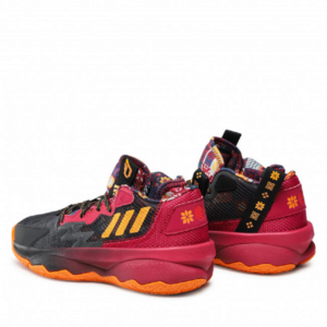 Giay Adidas Dame 8 J 'Red Black' GW3862