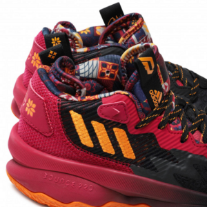 Giay Adidas Dame 8 J 'Red Black' GW3862