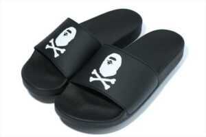 Alternative view of Dép BAPE PIRATE SLIDES BLACK 4G20191001