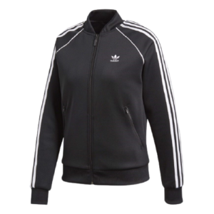 Áo Adidas Women's SST Track Jacket in Black and White CE2392