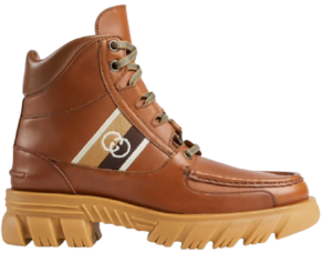 Giày Gucci Men's Ankle Boot With Interlocking G Cuir Leather 663368-DTNE0-2560