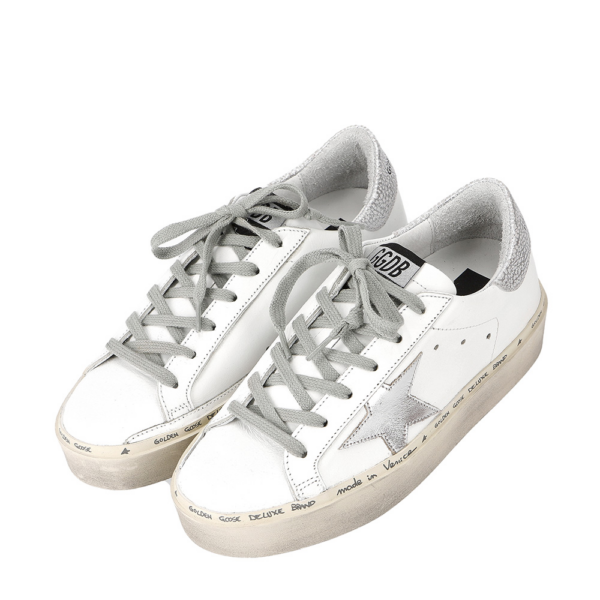 Giày Golden Goose Women's High Star Sneakers GWF00118-F000329-80185 - Hình ảnh 3