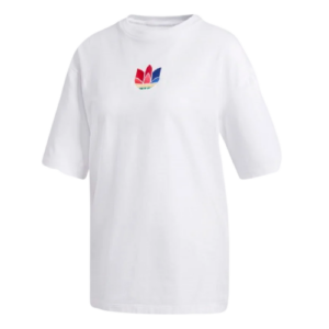 Áo Adidas Adicolor 3D Trefoil Tee White GD2235
