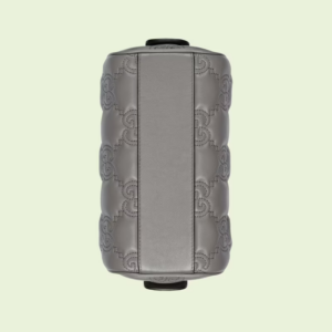 Tui Gucci GG Matelasse Leather Top Handle Bag 'Grey' 702251-UM8HG-1563