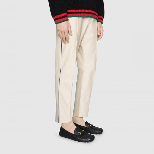 Alternative view of Giày Gucci Men's Horsebit Driving Loafers 548604 BXO00 1000