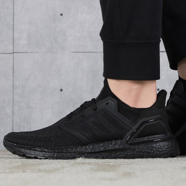 Giày Adidas Ultra Boost 20 'Triple Black' G55819 - Hình ảnh 2