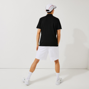 Ao Lacoste Sport Erkek Regular Fit Siyah Polo 'Black' DH2094-258