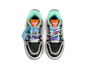 Alternative view of Giày Louis Vuitton Trainer Pastel 1A8QAN