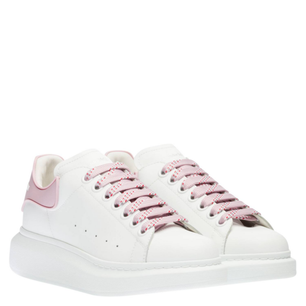 Giày Alexander McQueen Wmns Oversized Sneaker 'White Pink' 621056-WHXMT-9377 - Hình ảnh 2