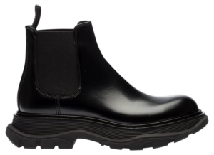 Giày Alexander McQueen Leather Chelsea Boots 641837-WHZ84-1000