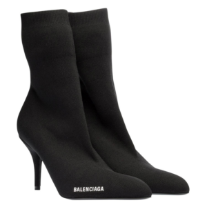 Alternative view of Giày Balenciaga Knit Sock Boots 'Black' 636601 W1802 1090