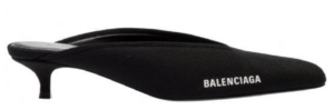 Giày Balenciaga Mules "KNIFE" Von 636597 W1802 1090