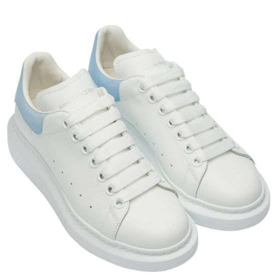 Buy Alexander McQueen Wmns Oversized Sneaker 'White Powder Blue' - 553770  WHGP7 9412