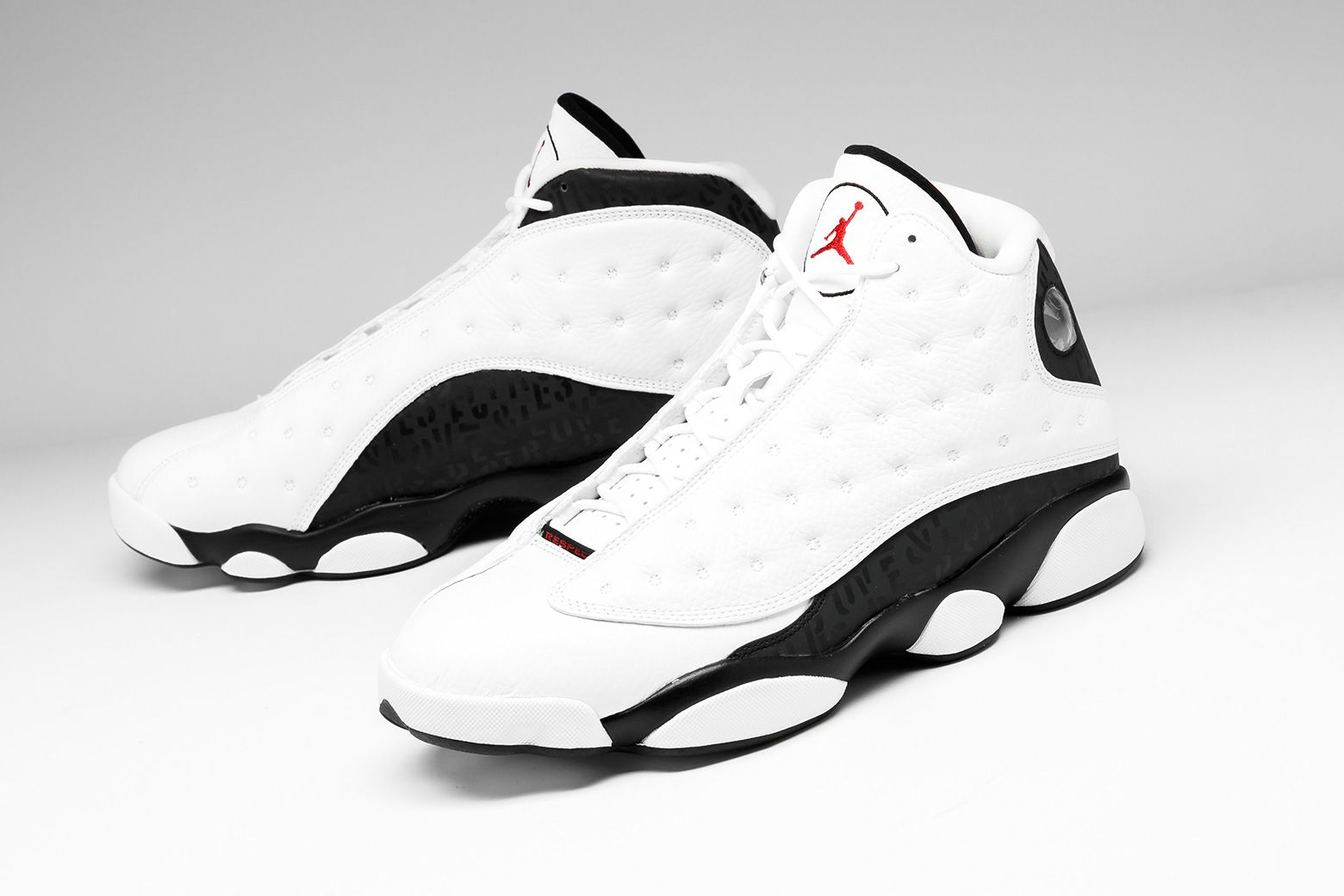 Air Jordan 13 Retro 'Love And Respect' - Air Jordan - 888164 112 - black/ white