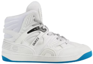 Giày Gucci Women's Basket Sneaker White Demetra 661310-2SHA0-9014