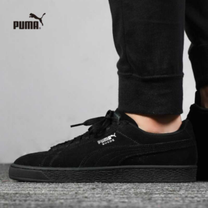 Alternative view of Giày Puma Suede Classic 'Black' 352634-77