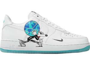 Giày Nike x Steve Harrington Air Force 1 Flyleather CI5545-100