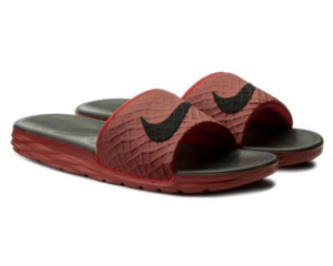 Alternative view of Dép Nike Benassi Solarsoft 'University Red Black' 705474-600