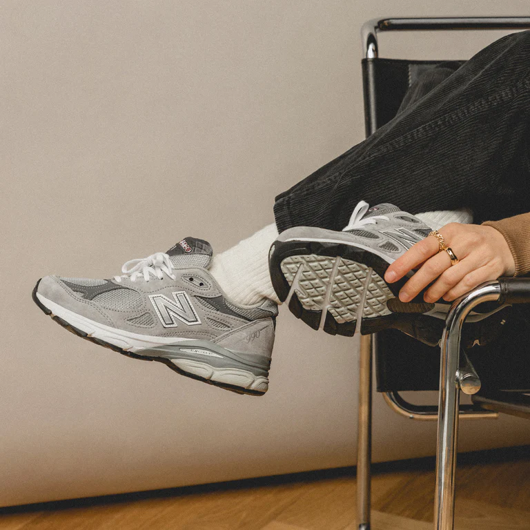 Giày New Balance 990v3 Made in USA 'Grey' M990GY3 - Ảnh 5