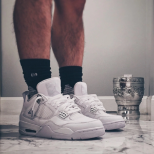 Giay Nike Air Jordan 4 Retro 'Pure Money' 308497-100