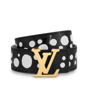 That Lung Louis Vuitton x YK Initials 30MM Reversible Infinity Dots Belt M0659U