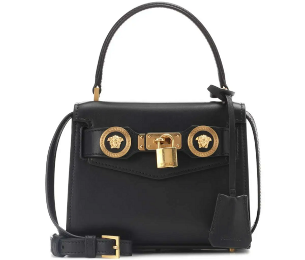 Túi Versace Ladies Small Icon Lock Medal 'Black' DBFG313-DVBAR-K4MJT